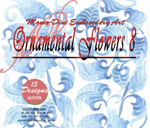CD - Ornamental Flowers 8