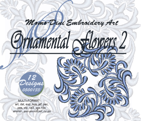 CD - Ornamental Flowers 2