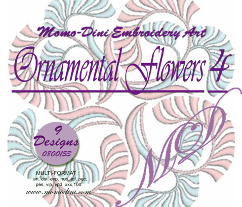 CD - Ornamental Flowers 4