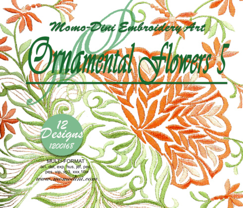 CD - Ornamental Flowers 5